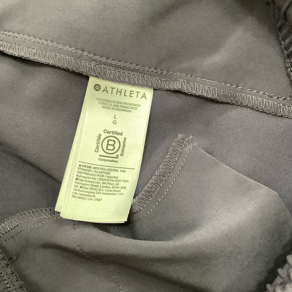 Athleta Purple Wide Leg Pull-On Pants - Picture 7 of 7